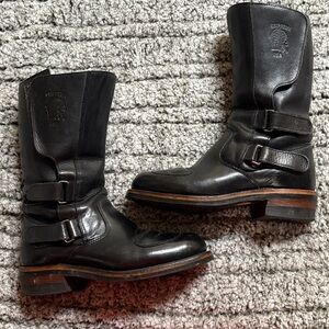 Chippewa Odesa Rally Motorcycle Boots Leather Moto